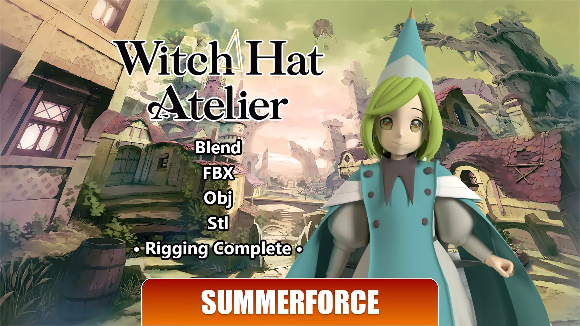 Coco - Witch Hat Atelier 3D model