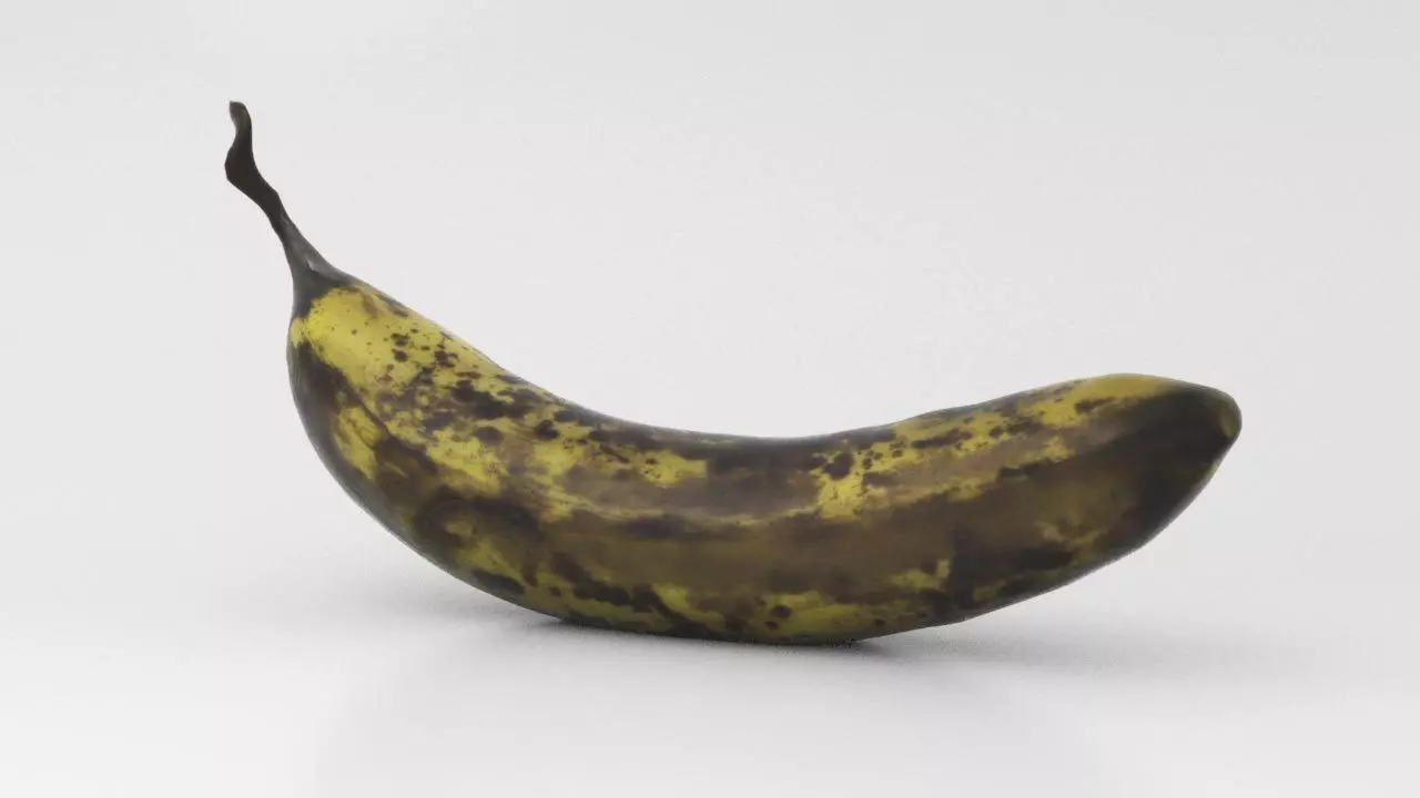 Banana - Over Ripe 3D model