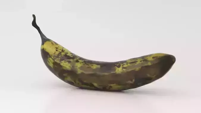 Banana - Over Ripe 3D model
