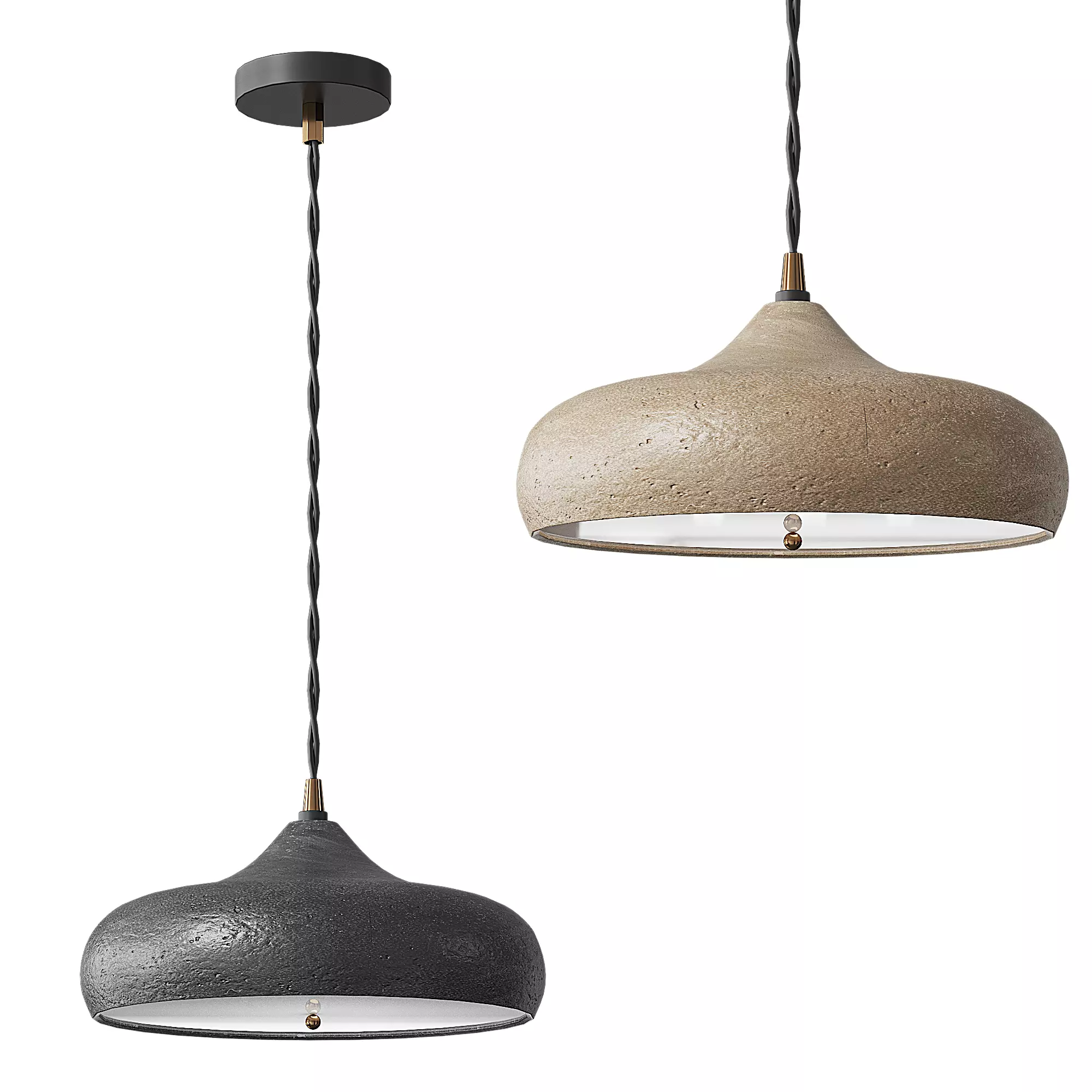 Pendant light Kichler Danika 2 colors 3D model