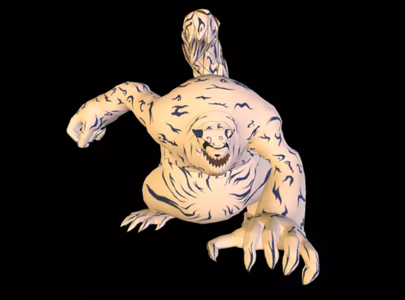 SHUKAKU Idle Strike Fbx Pbr Low-poly 3D model