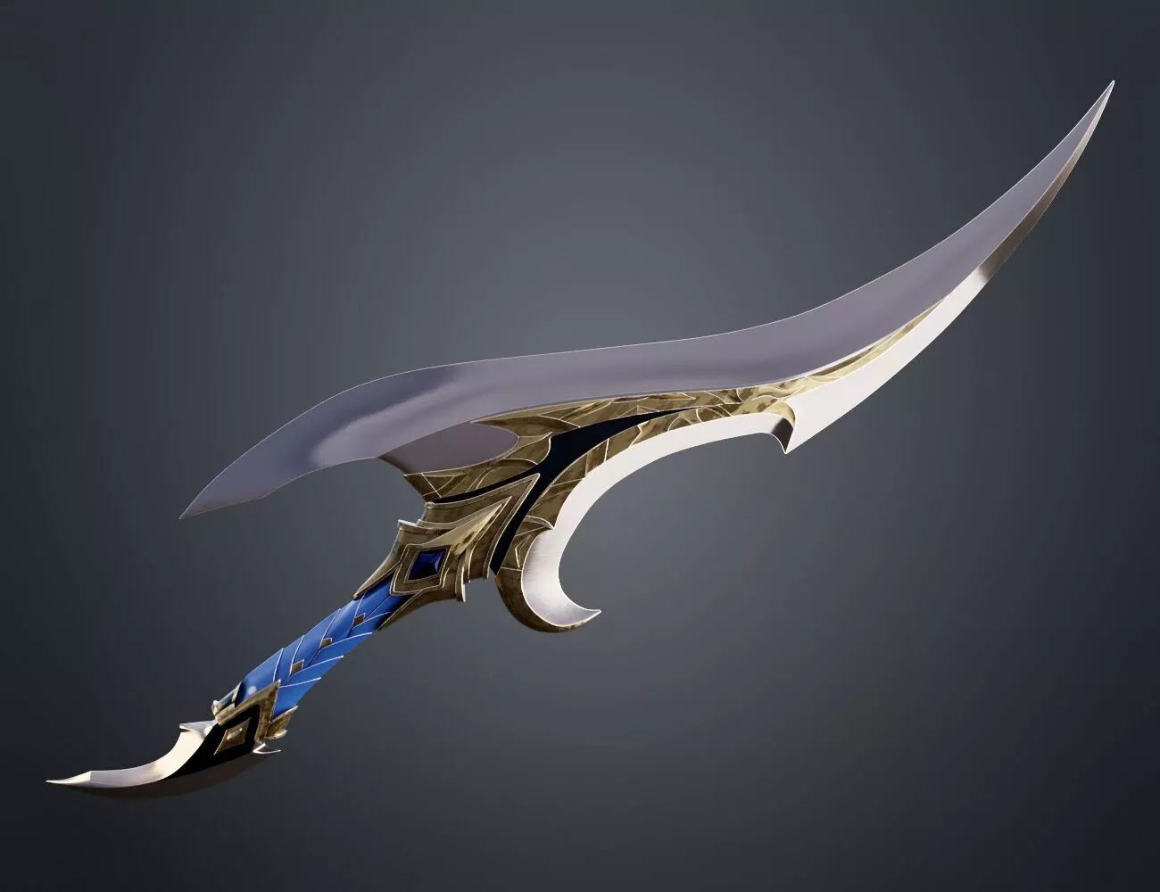 Solo Leveling Barukas Dagger 3D print model