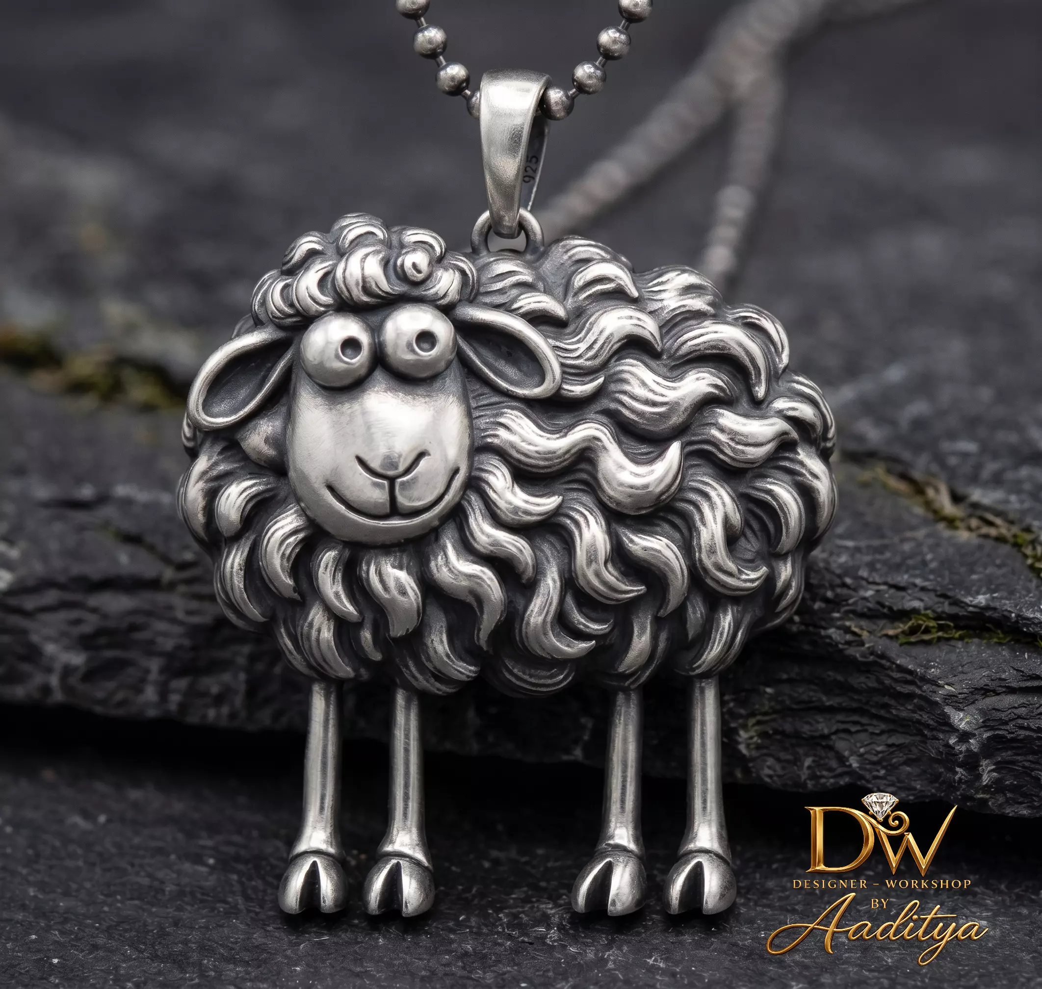 Sheep Pendant 3D print model