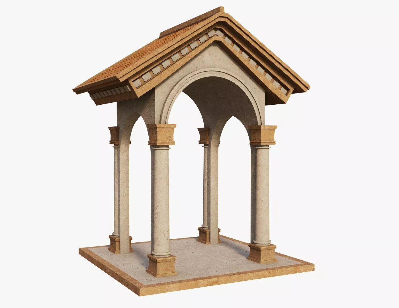 Classic Structure Free 3D model