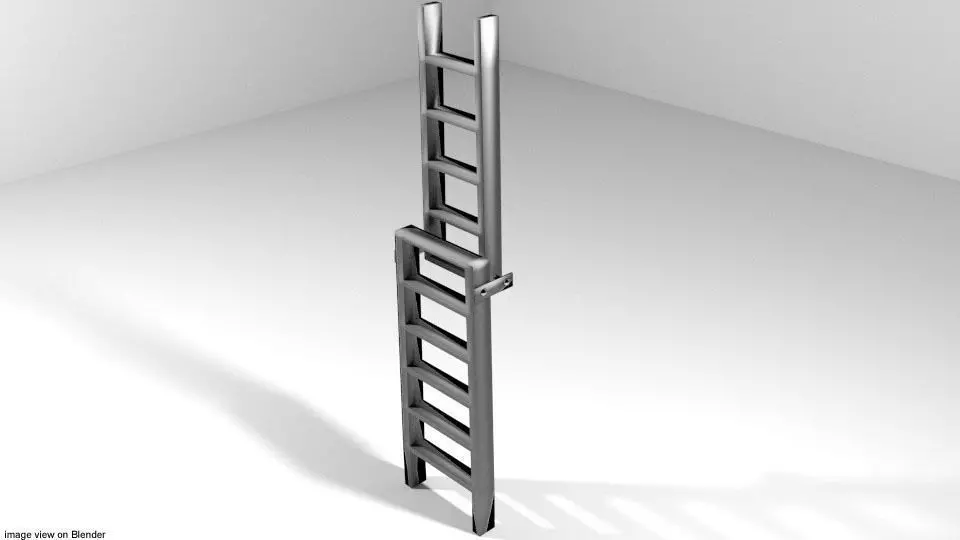 Ladder - Twolevel 3D model