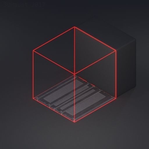 Sci-Fi Ladder Collection Rusty Version Low-poly 3D model_56