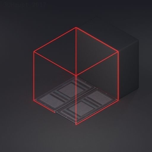 Sci-Fi Ladder Collection Rusty Version Low-poly 3D model_52