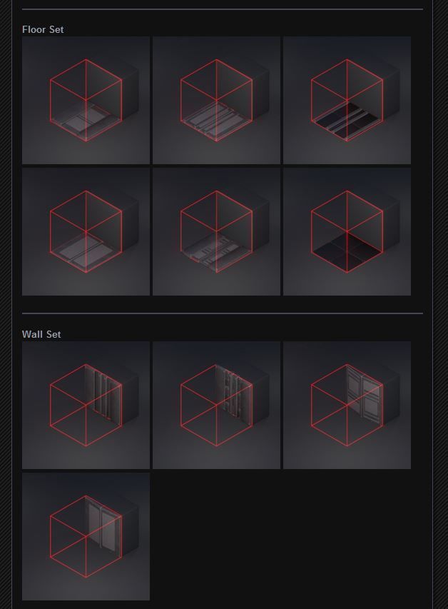 Sci-Fi Ladder Collection Rusty Version Low-poly 3D model_109
