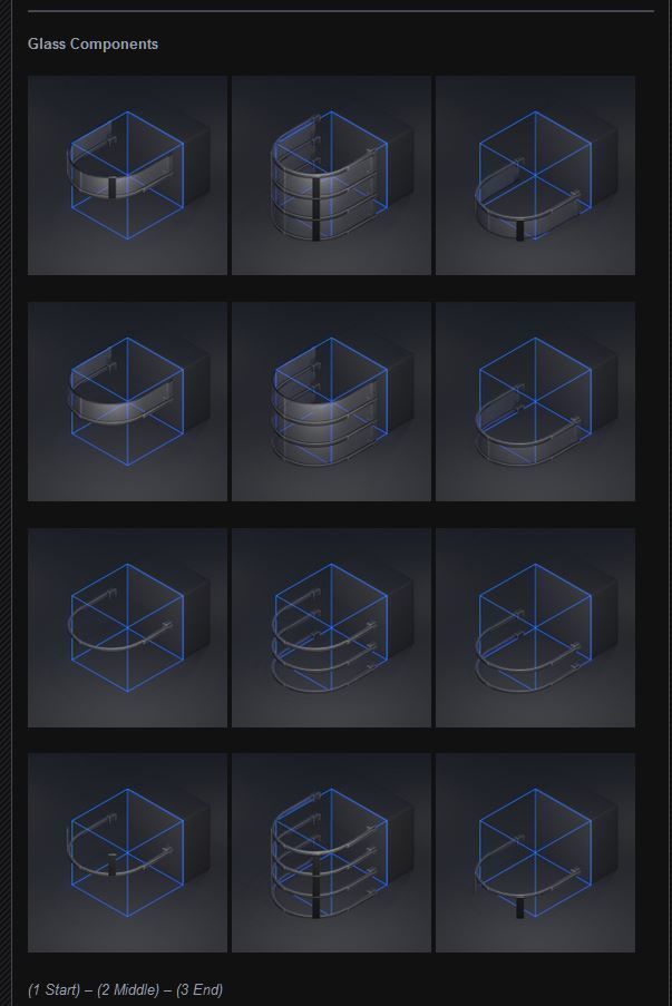 Sci-Fi Ladder Collection Rusty Version Low-poly 3D model_106