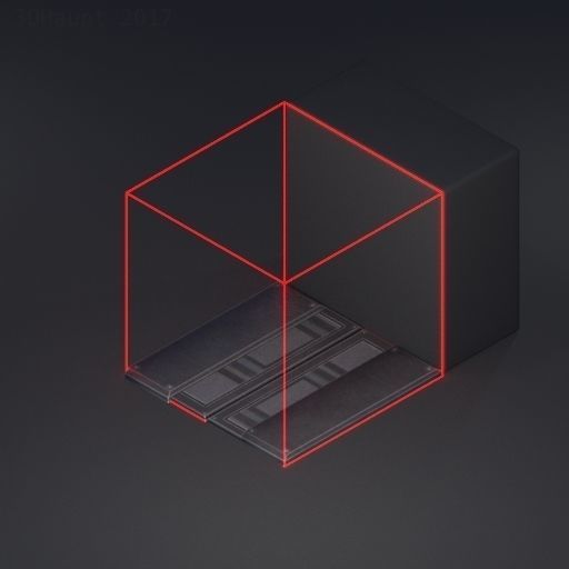 Sci-Fi Ladder Collection Rusty Version Low-poly 3D model_74