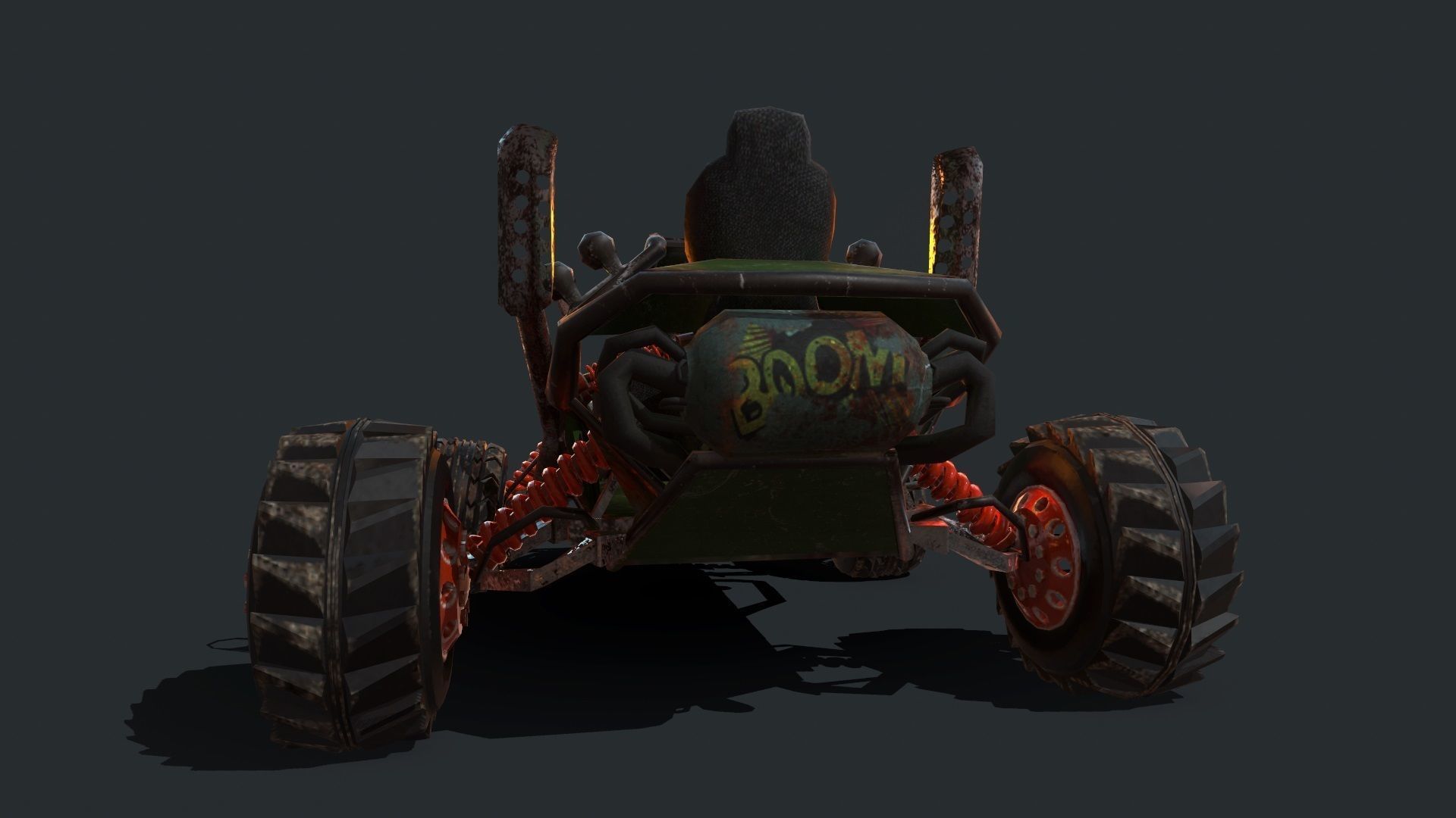 Buggy off roader 3D model_13