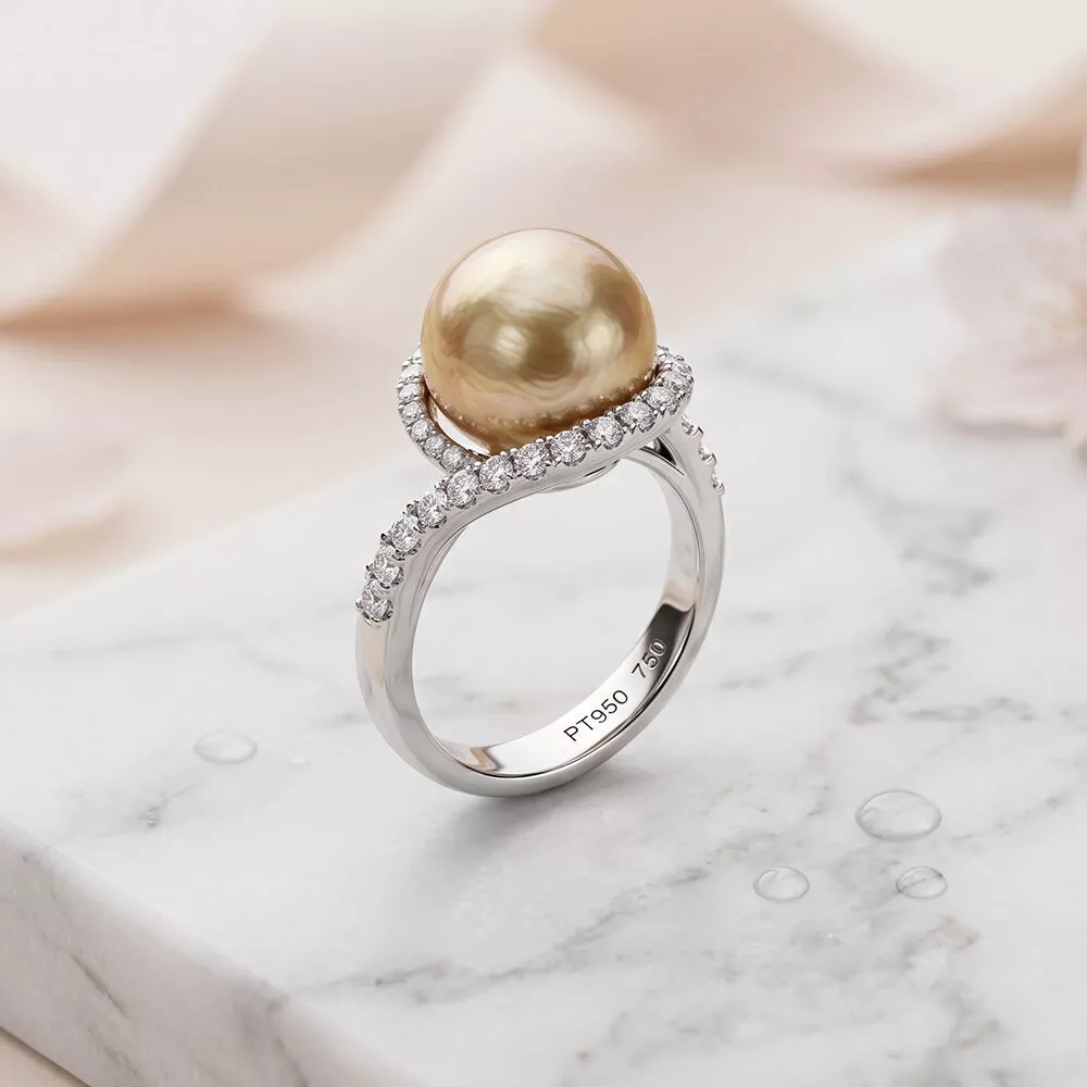 pearl ring 3D print model