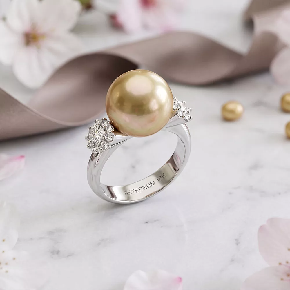 pearl ring 3D print model