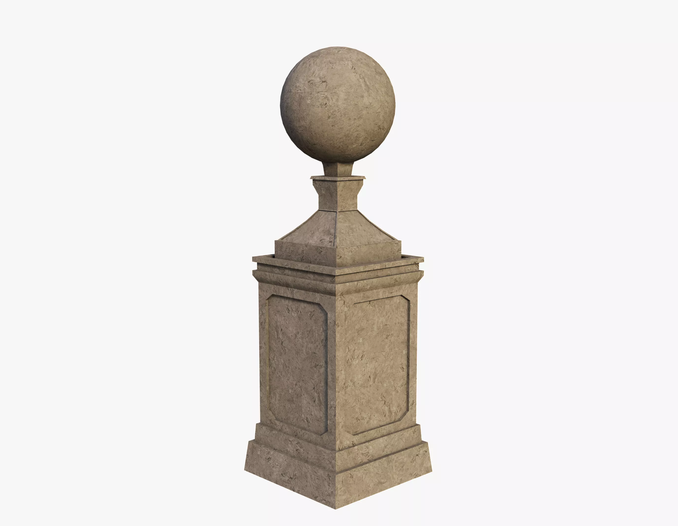 World Pillar Free 3D model