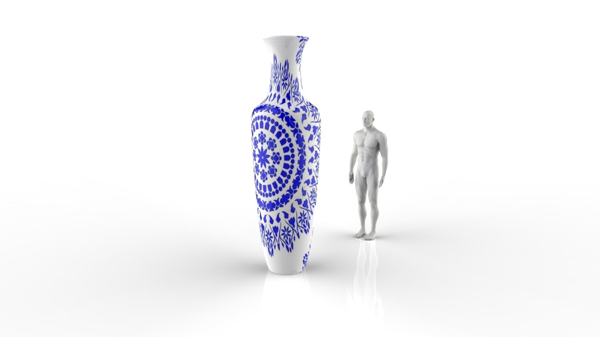 Porcelain Vase 3D model_13