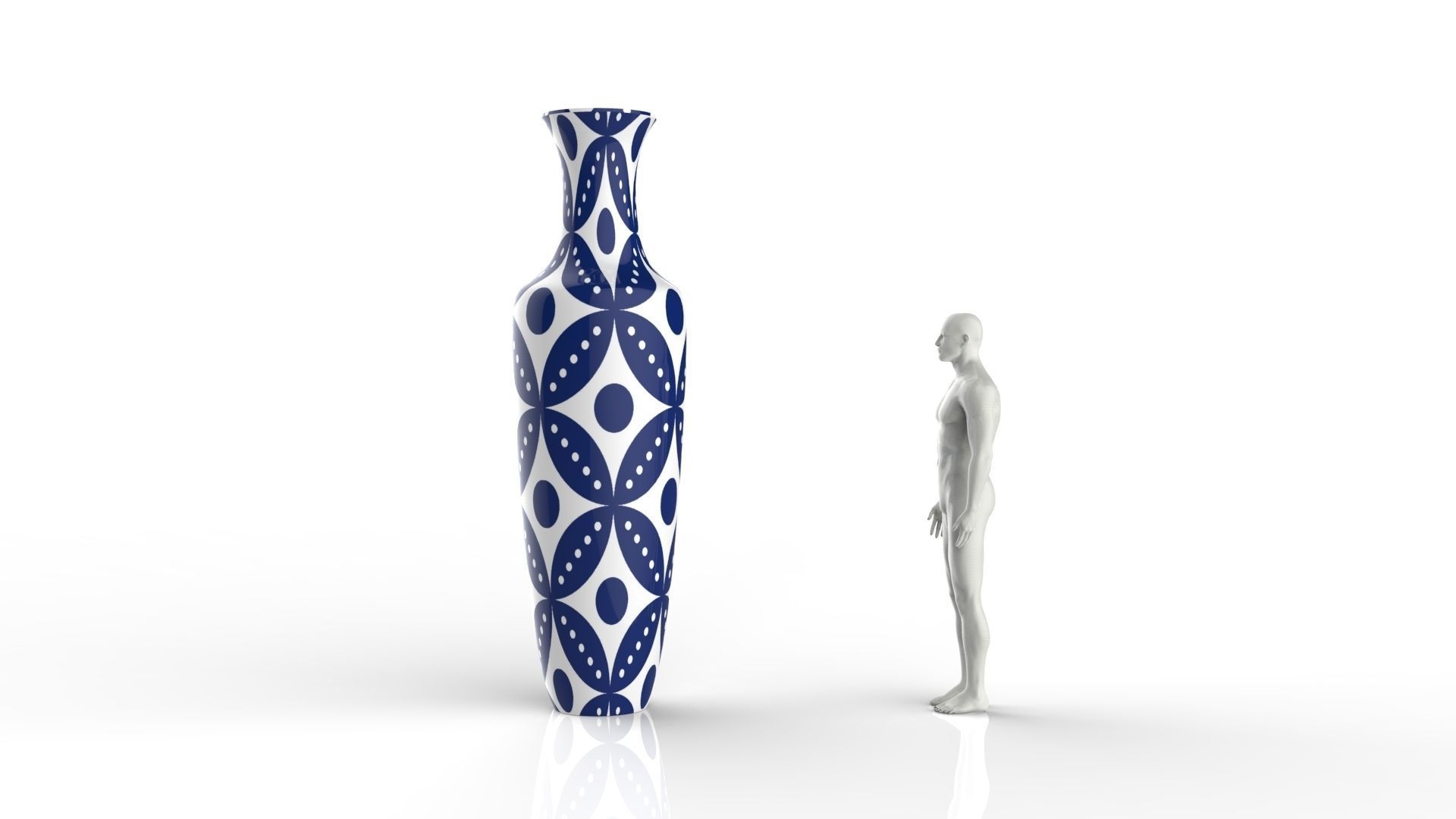 Porcelain Vase 3D model_10