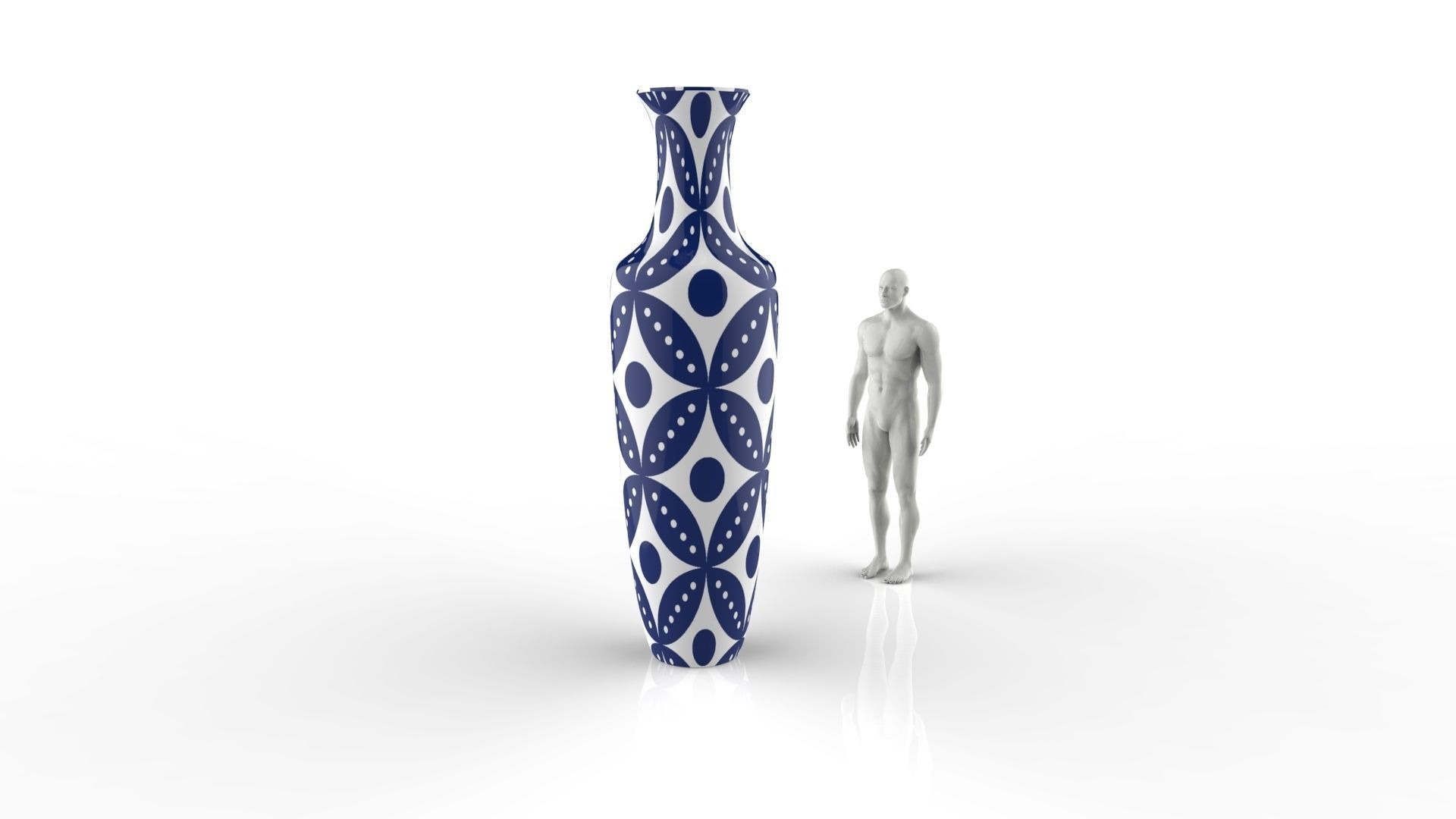 Porcelain Vase 3D model_11
