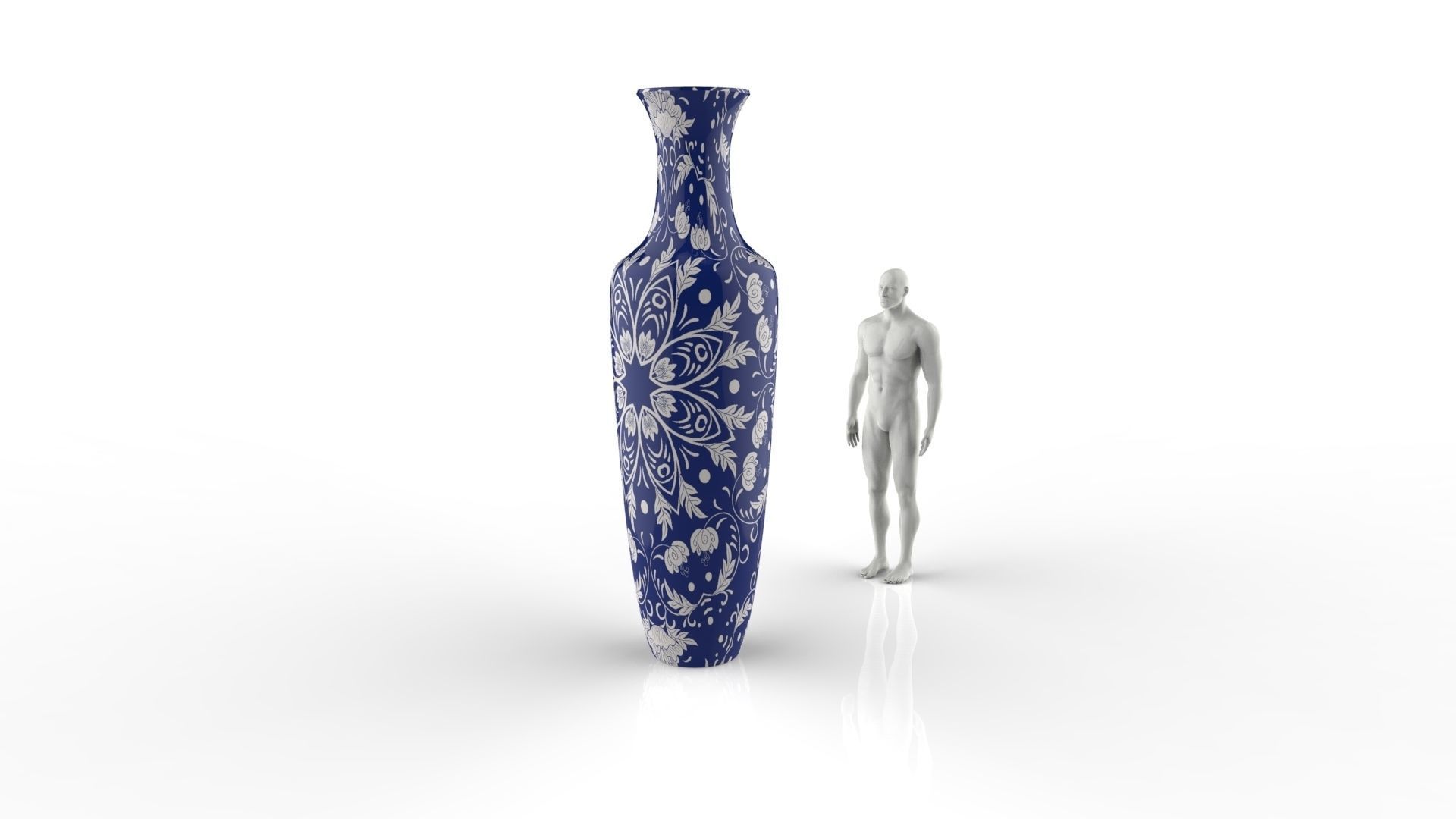 Porcelain Vase 3D model_23