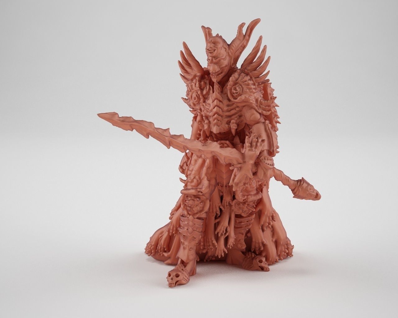 Putrid knight 3D print model