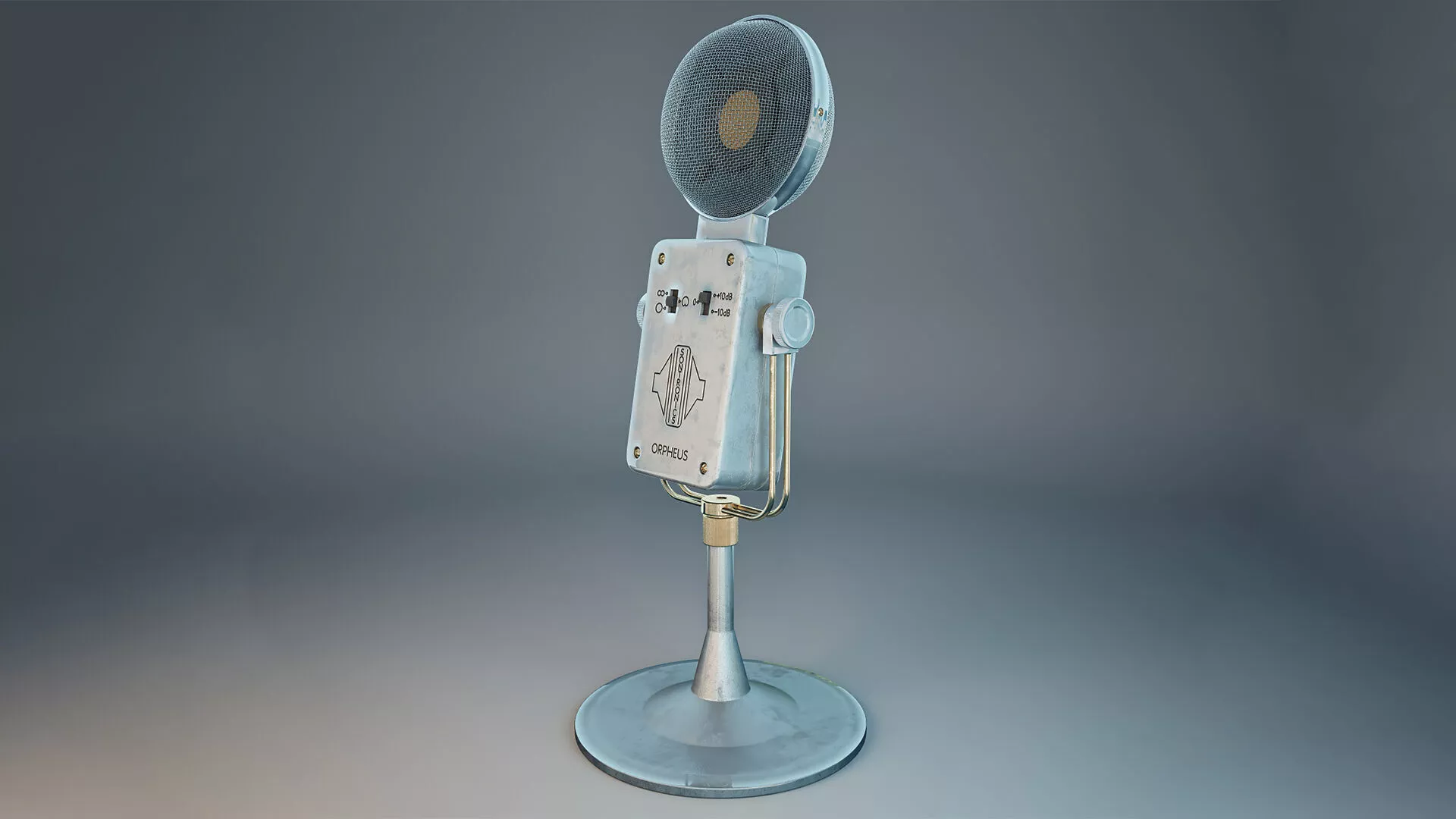 Condenser Microphone 3D model