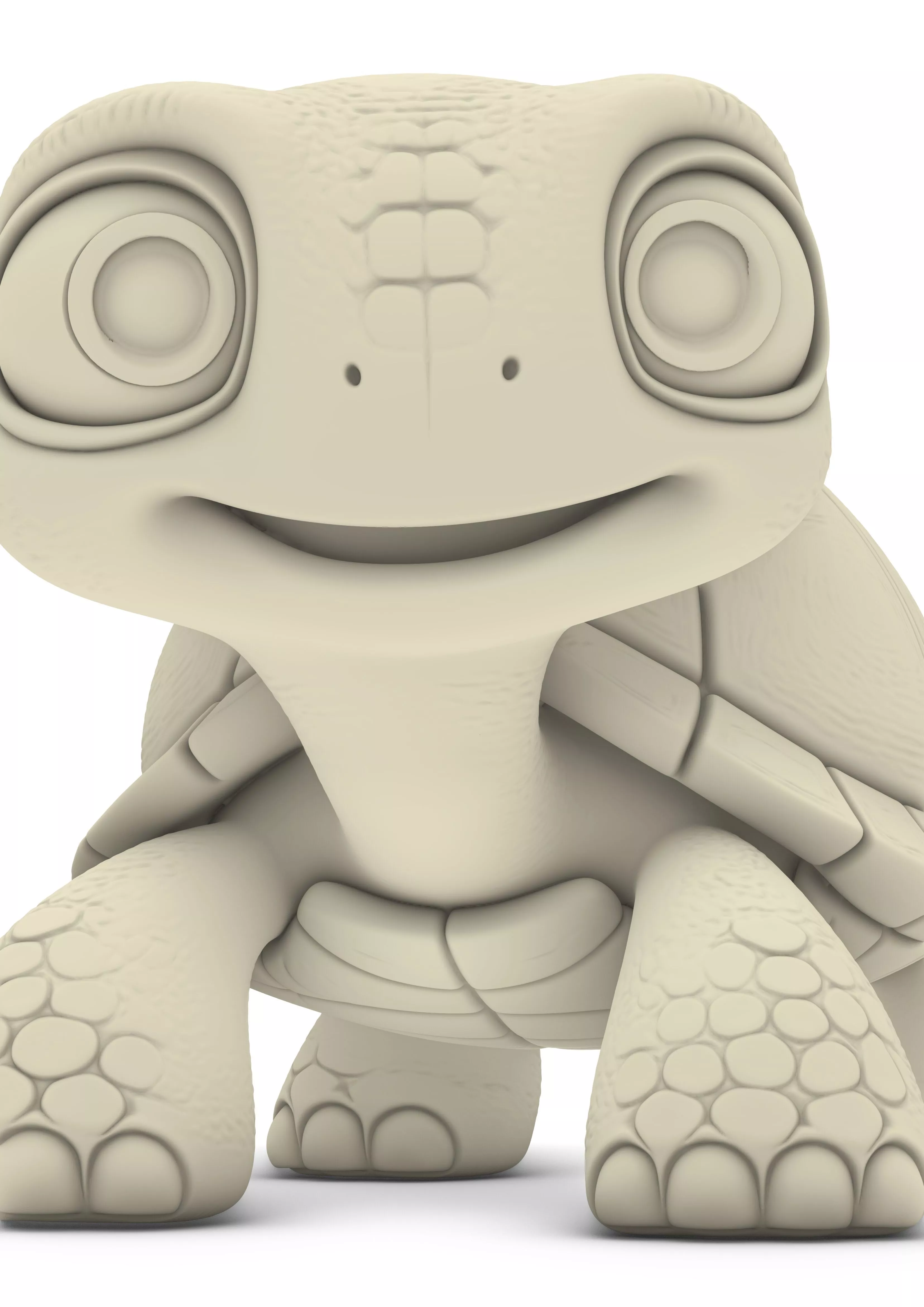 Schildkroeten Tier Figur Turtle Animal Turtle Figure 3D print model
