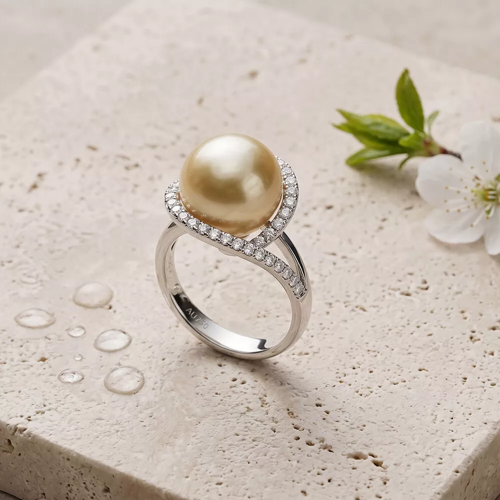 Pearl ring 3D print model