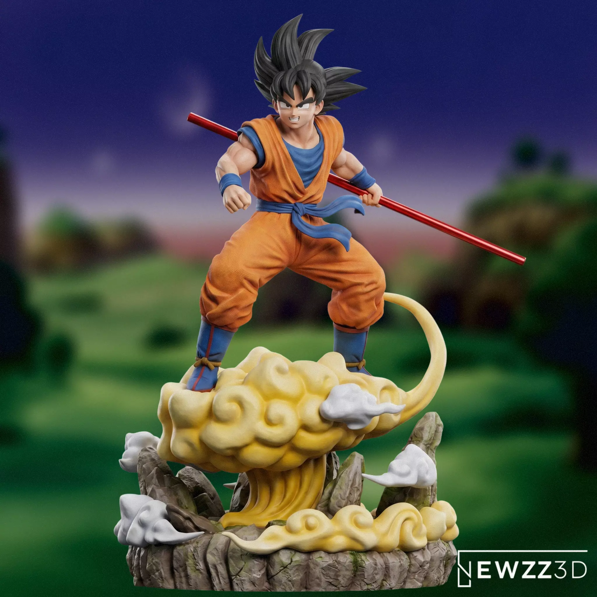 Goku - Dragon Ball STL 3D print model