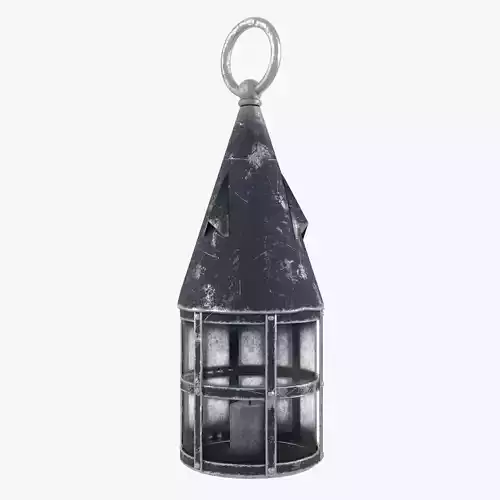 Medieval lantern 3D model