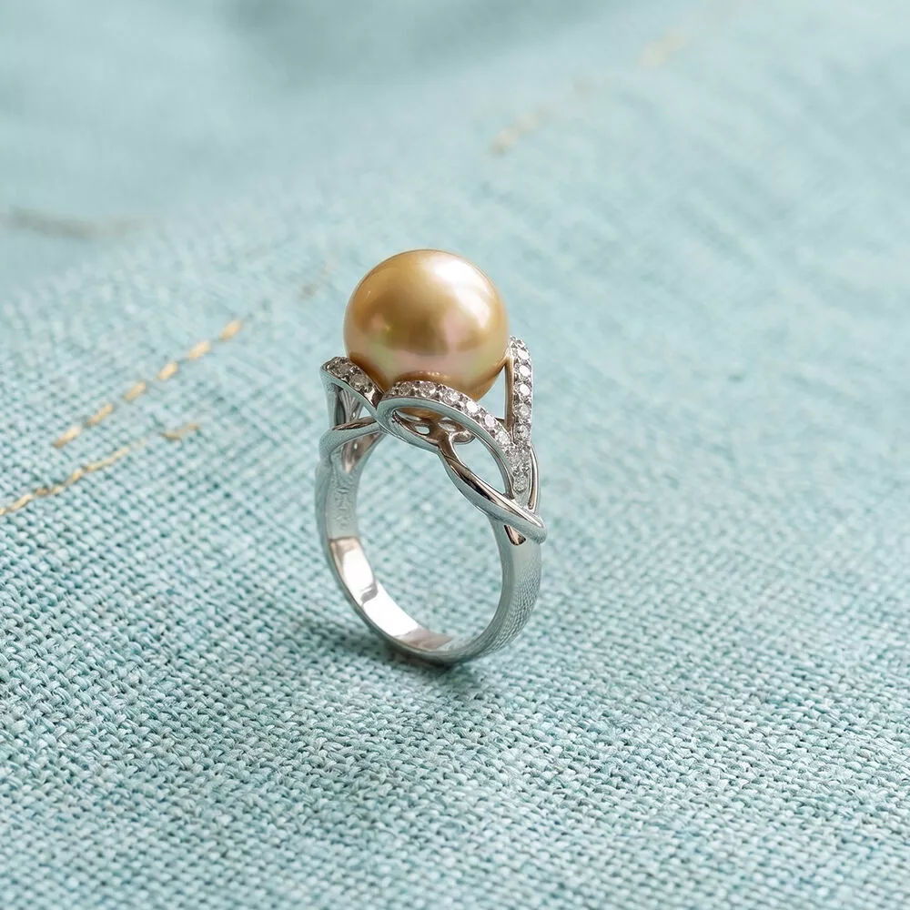 Pearl ring 3D print model