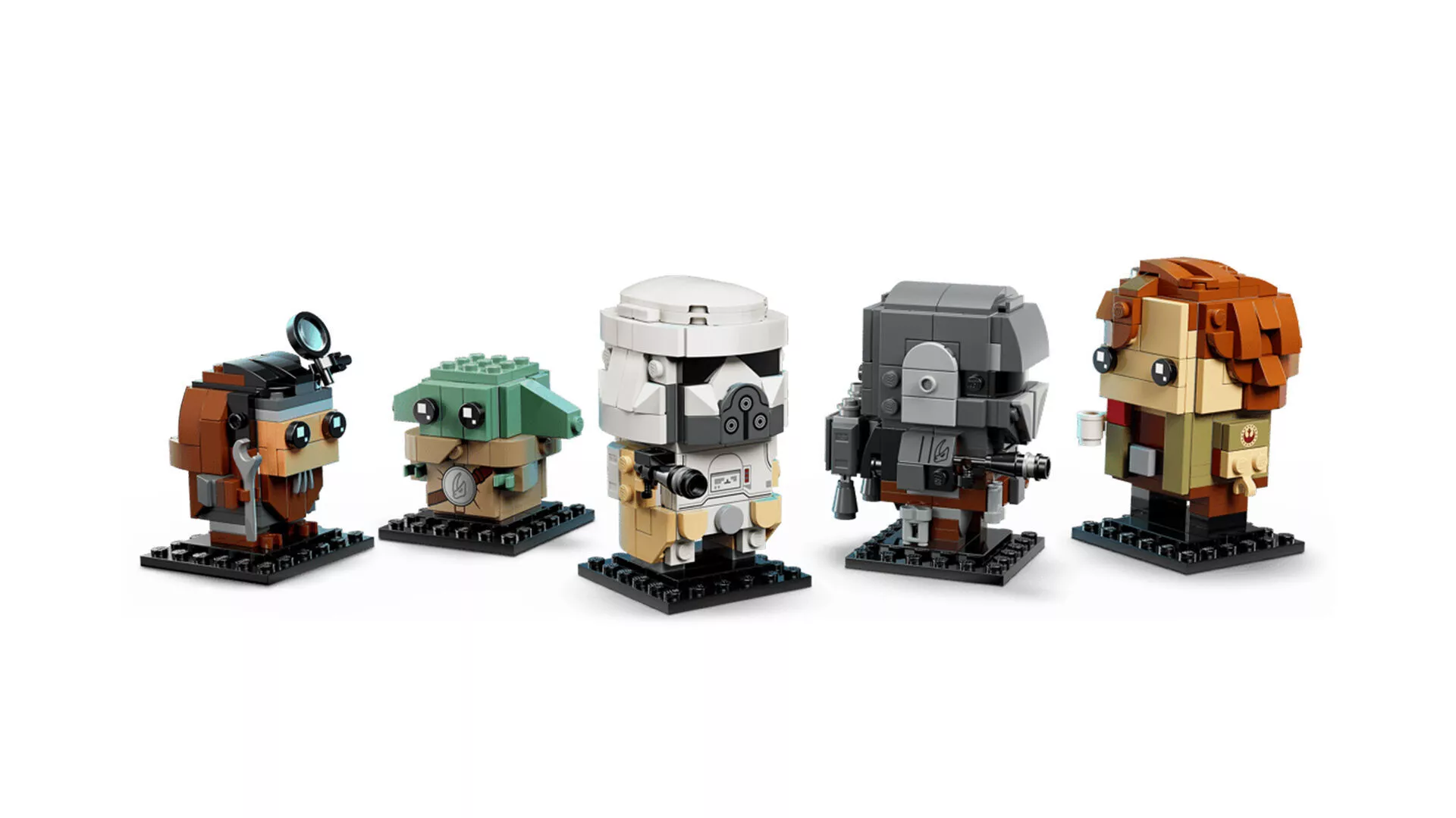 TwindBricks3D - 40856 The Mandalorian and Grogu Allies 3D print model