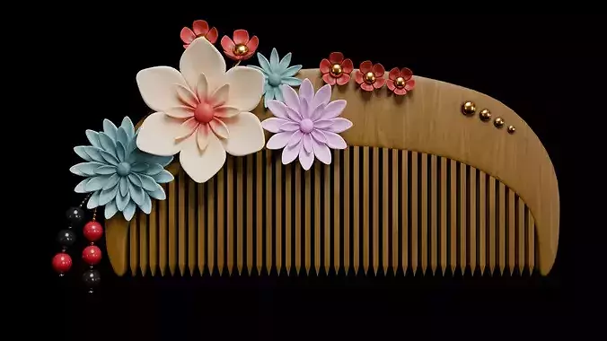 Japanese Wooden Comb