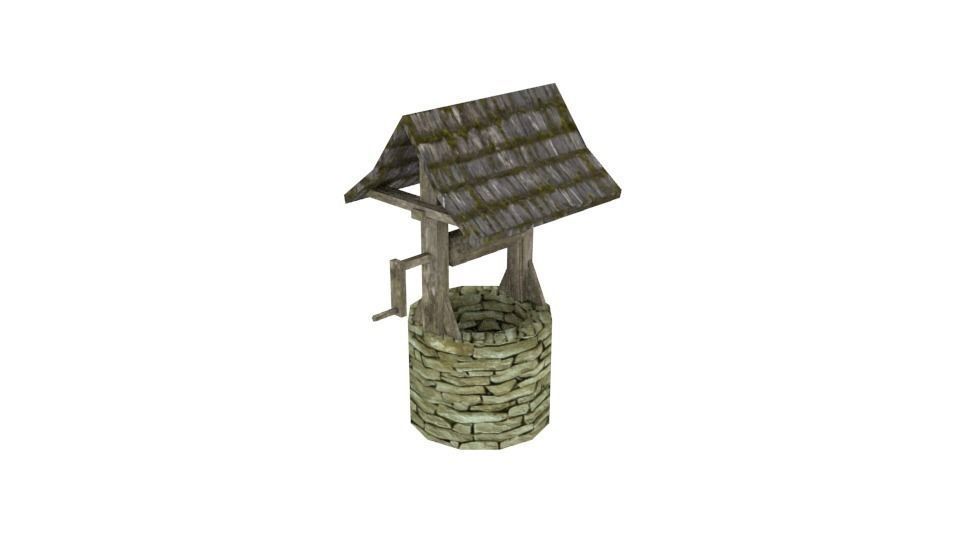Medieval building pack Free low-poly 3D model_6