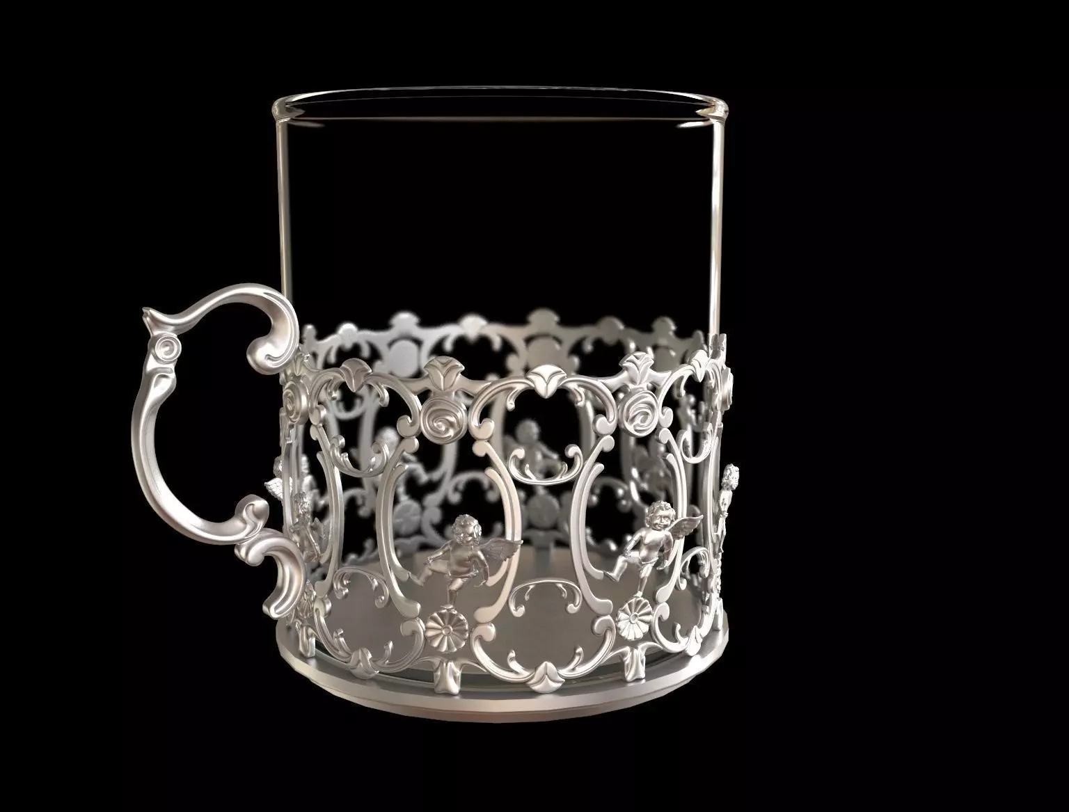 Cup holder 3D model_0