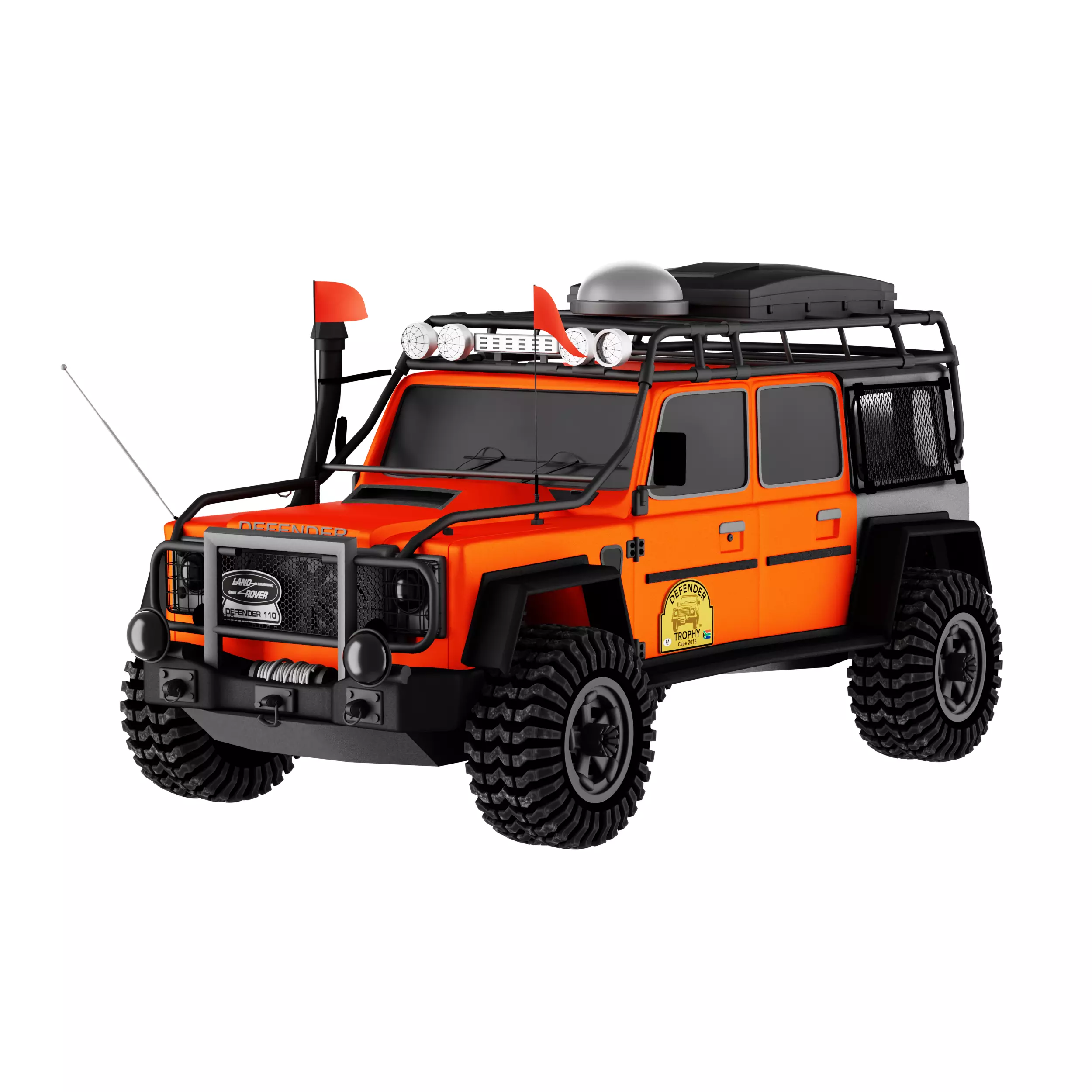 Adventure Ready Defender Free low-poly 3D model