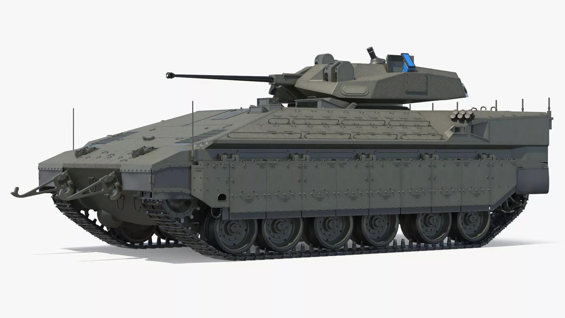 Namer Heavy IFV with Remote Turret Rigged for Cinema 4D 3D model