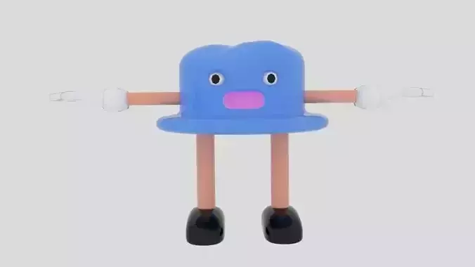 Cartoon Hat Character