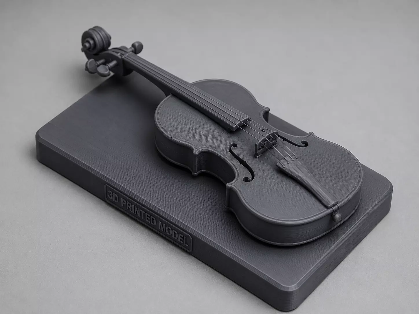 Classic Violin STL Model 3D model