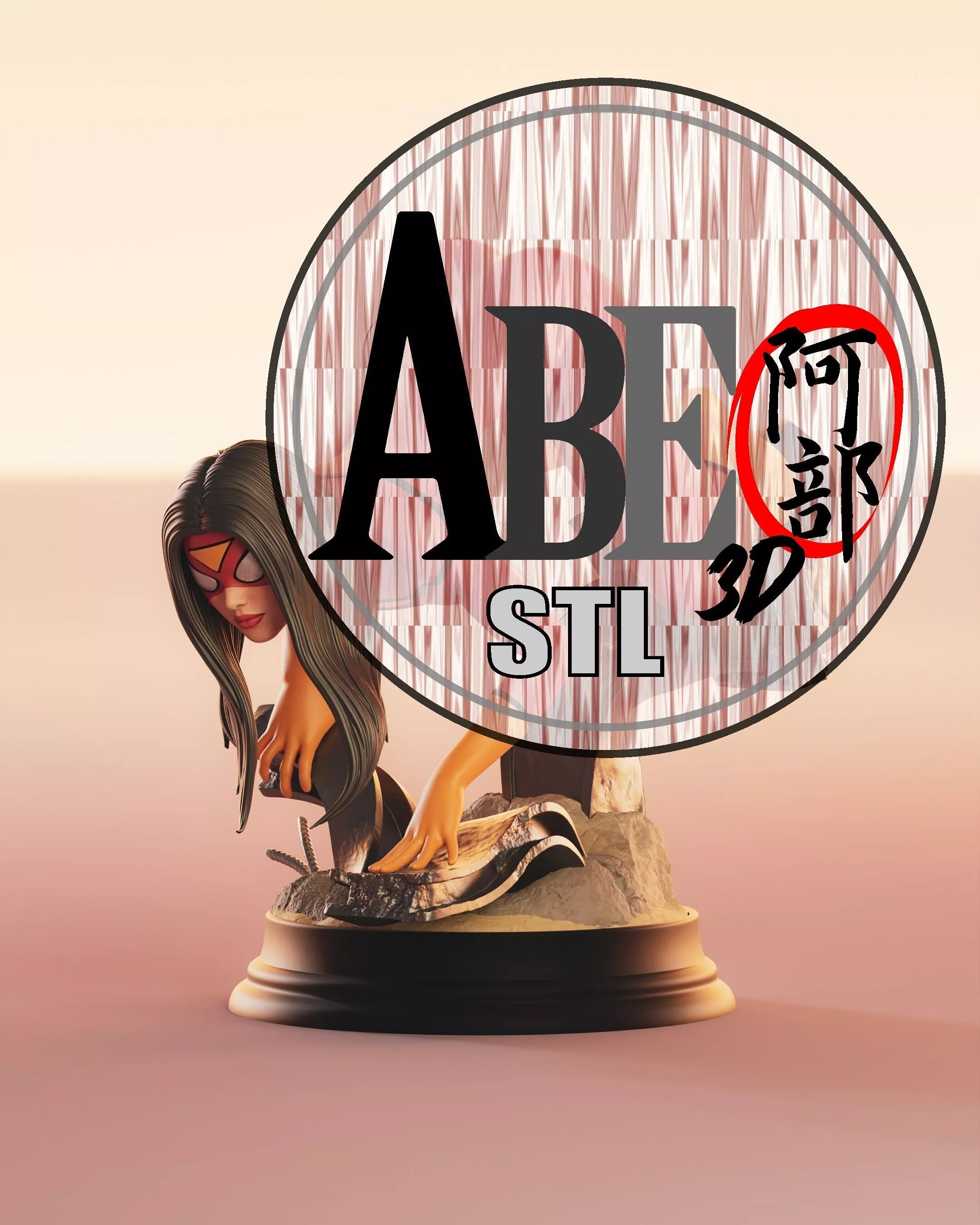 Jessica Drew Spiderwoman 3D print model