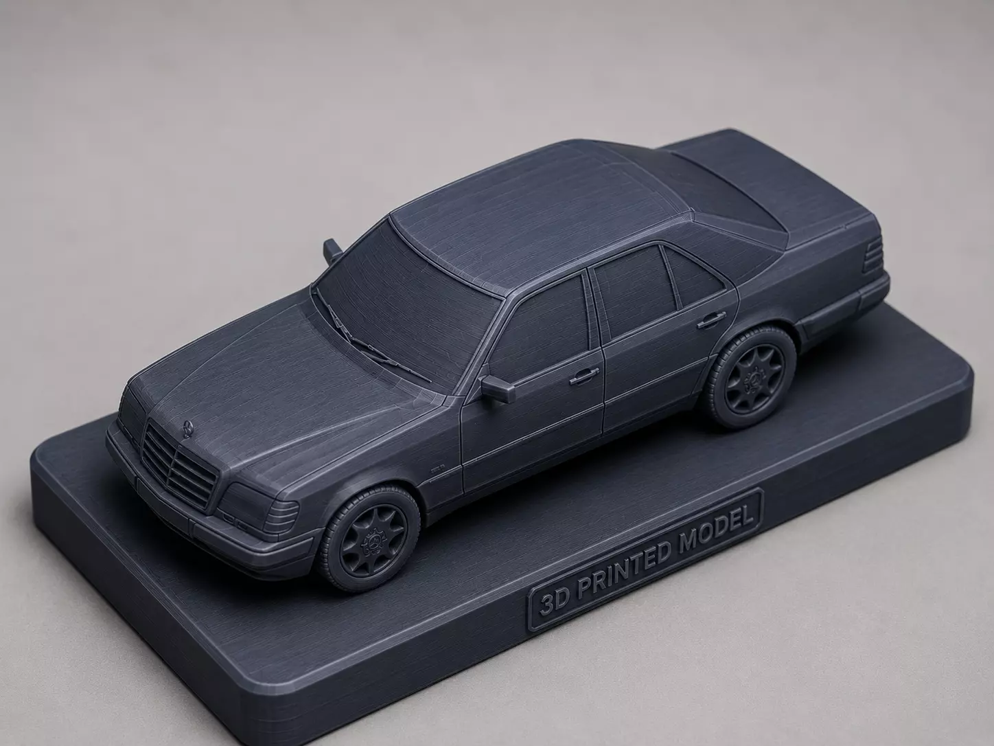 Mercedes-Benz W124 3D Printed Model Mockup 3D model