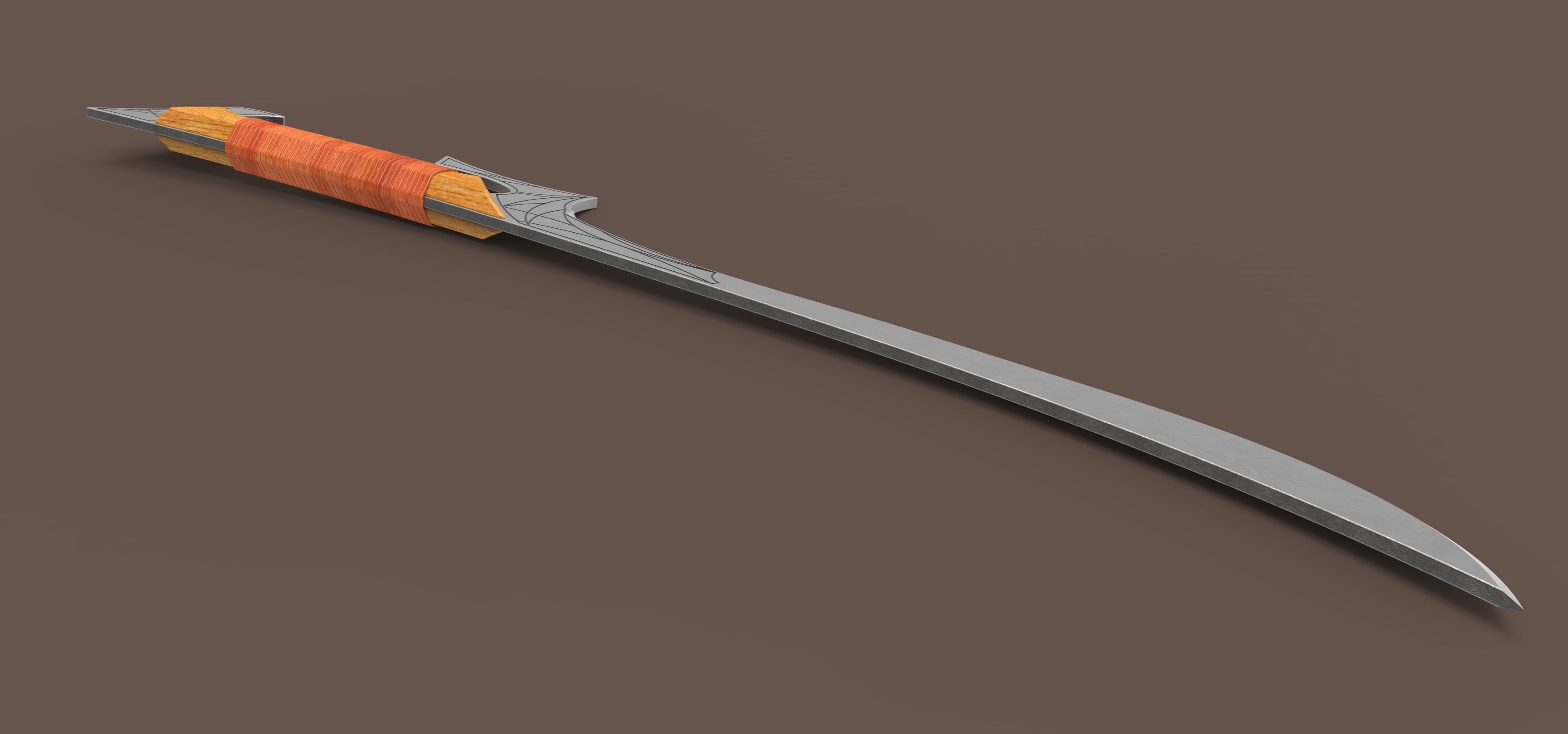 Sword from John Carter of Mars 3D model_7
