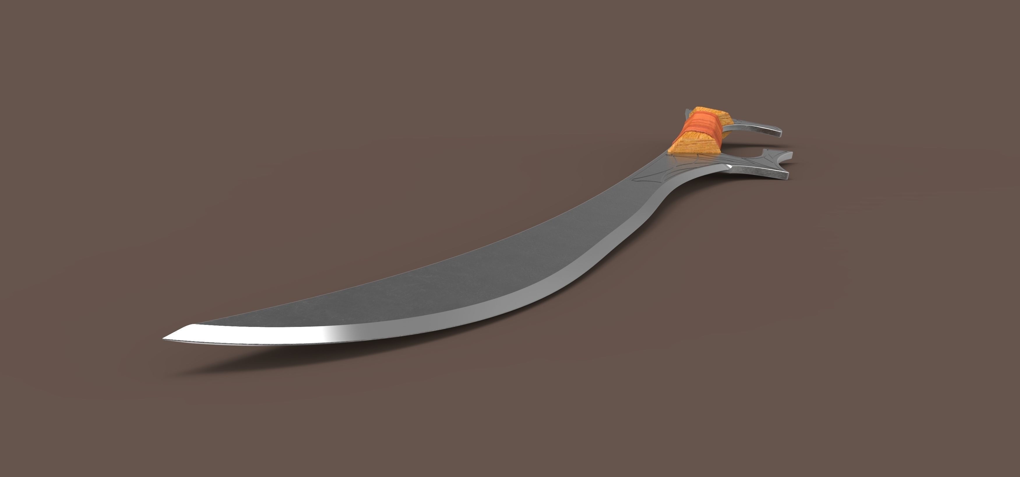 Sword from John Carter of Mars 3D model_6