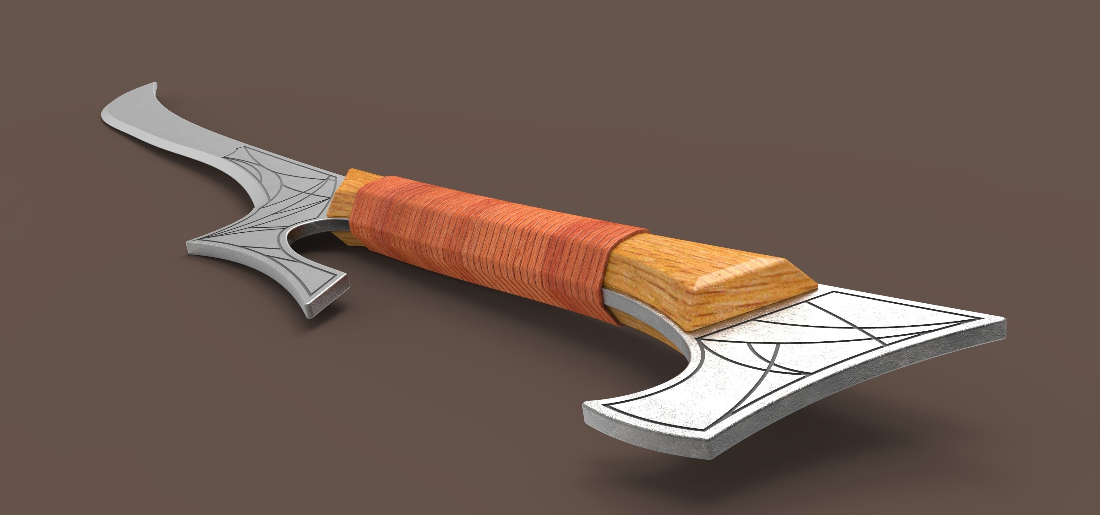 Sword from John Carter of Mars 3D model_9