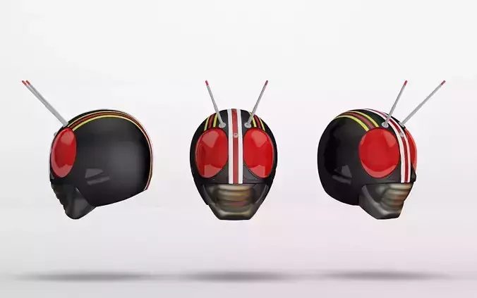 Kamen Rider Black 3D print model