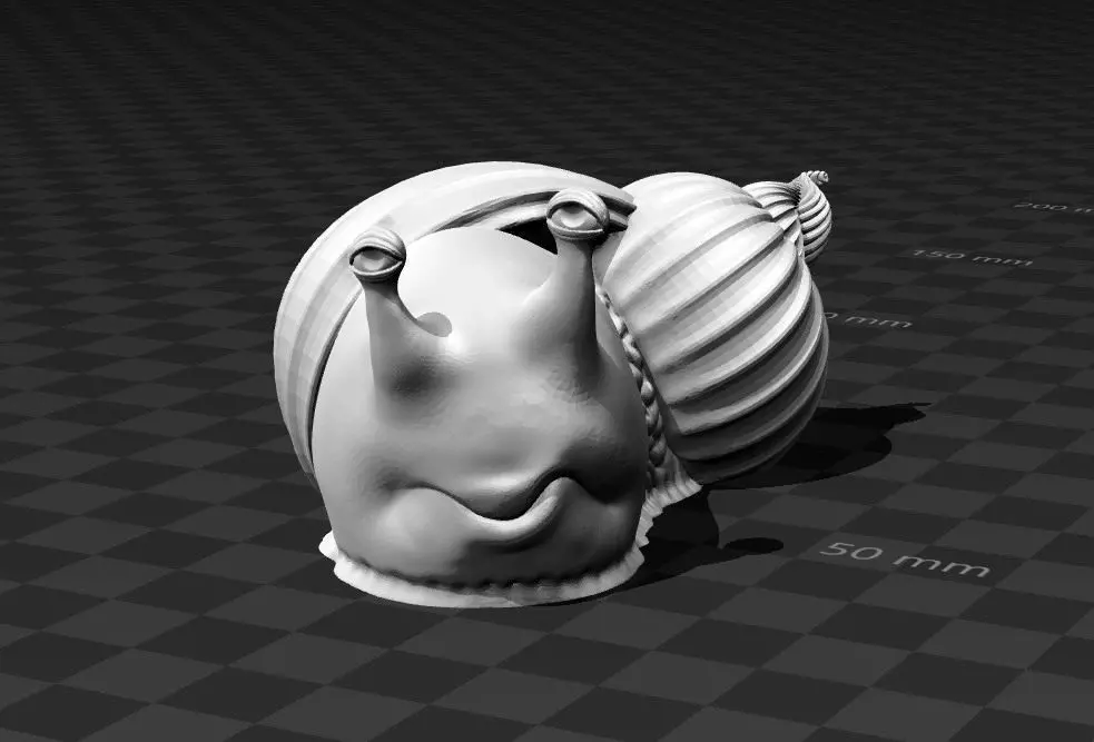 Cute Snail Free 3D print model