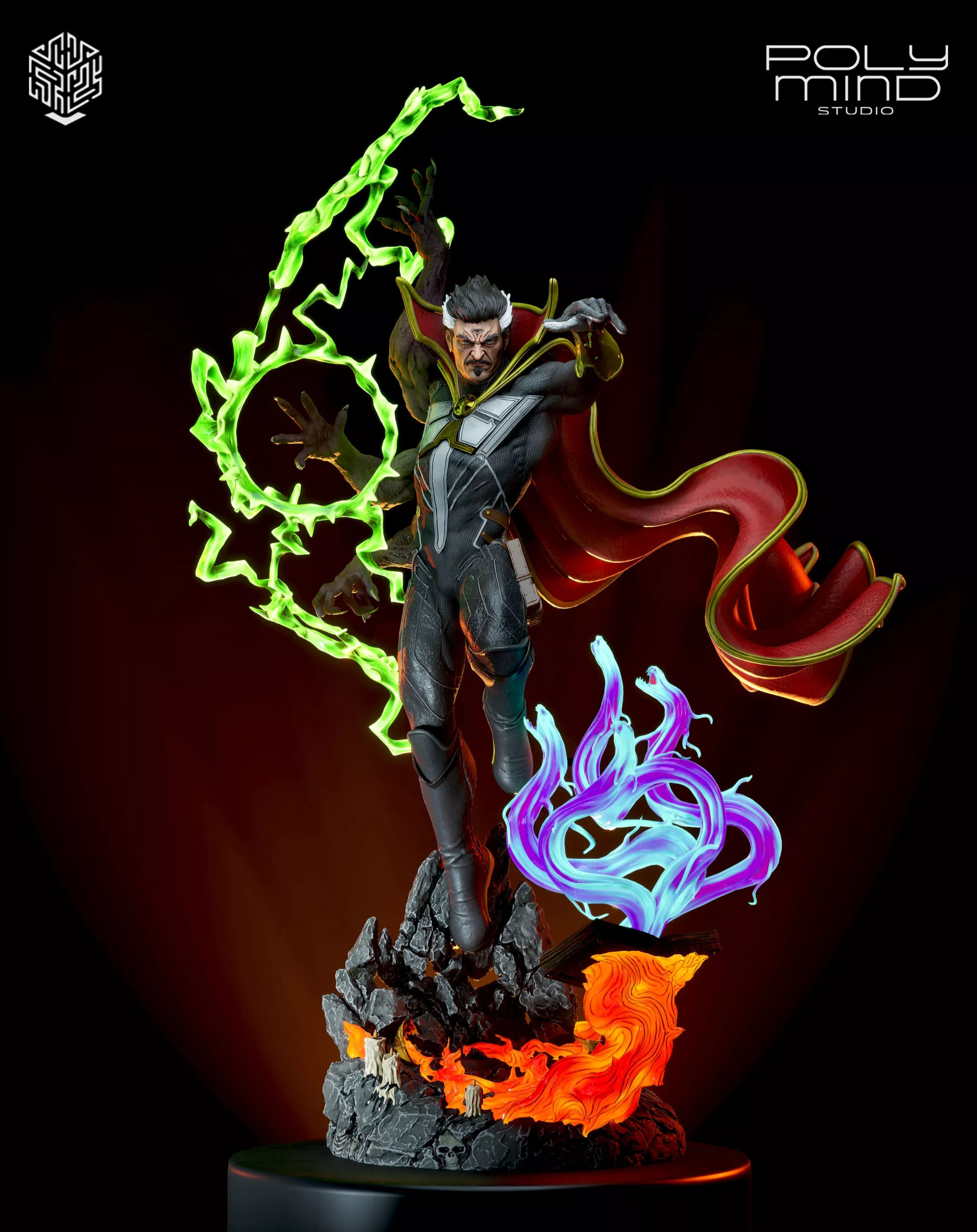 Dr Strange Statue 3D print model
