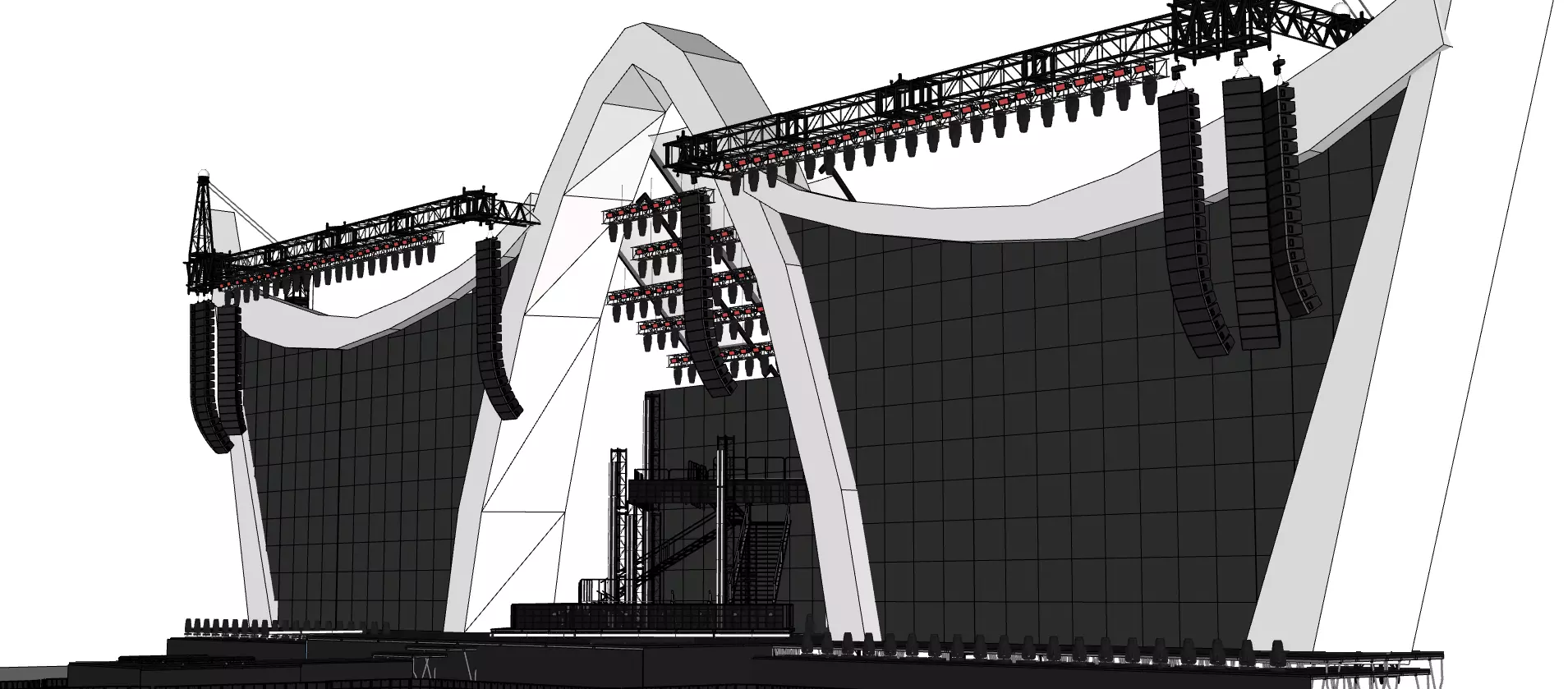 STAGE DESIGN 3D model