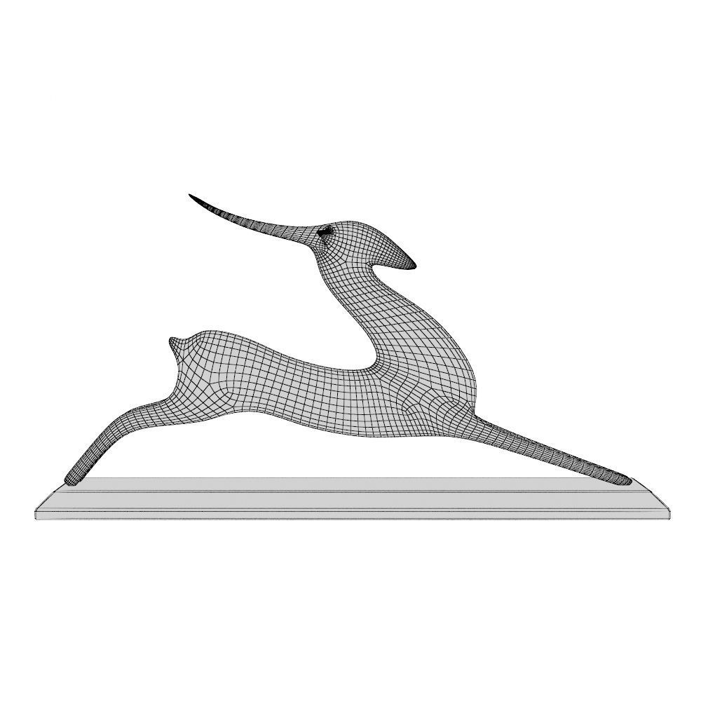 Resting Antelope P 3D print model_16
