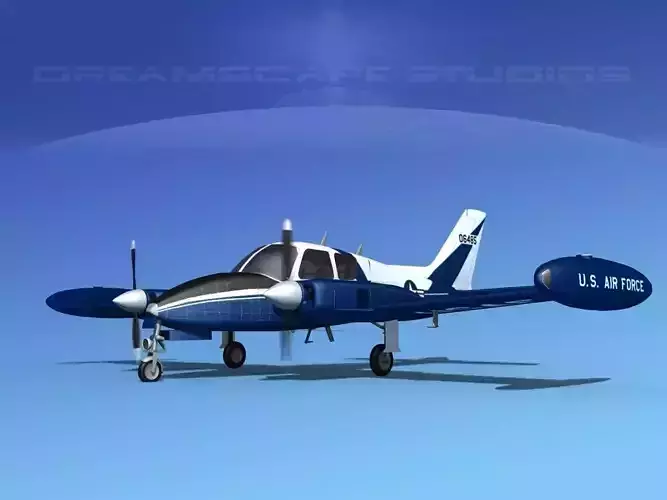 Cessna U-3B Blue Canoe V04