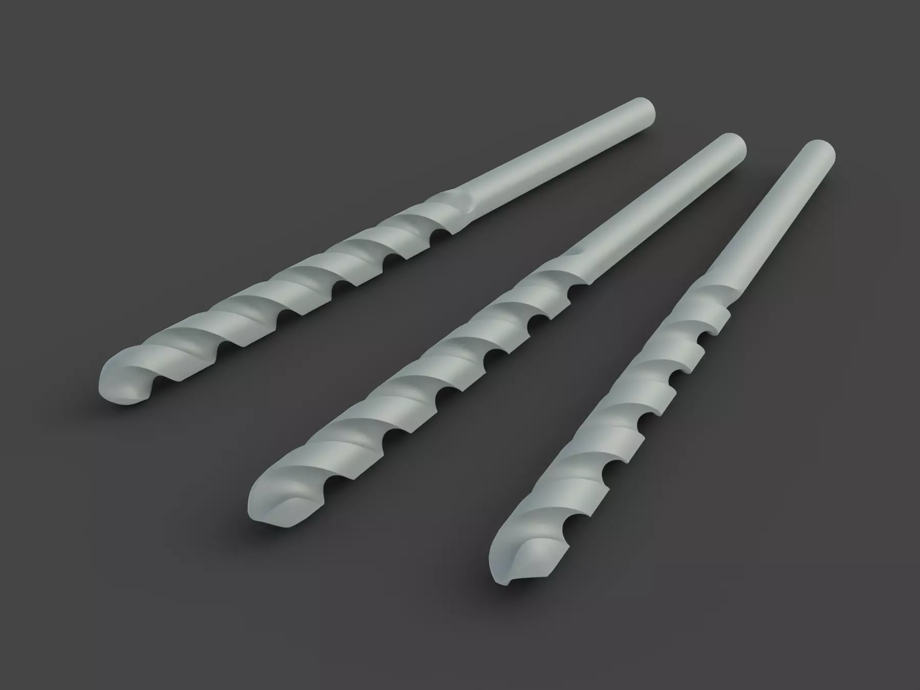 Simple Drill Bit Free 3D model