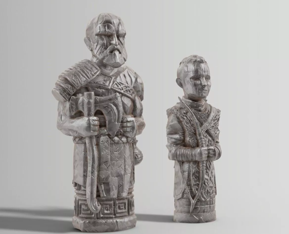 God of war 3D print model
